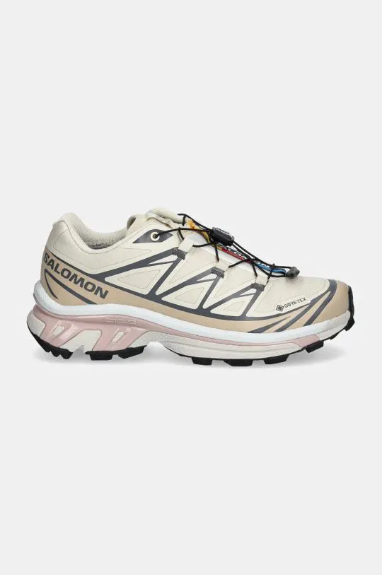 Salomon shoes XT-6 Gore-Tex beige color L47581200