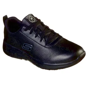 Skechers Marsing Gmina Metal Free Womens  Non Safety Shoes Black Size 6 - Screwfix