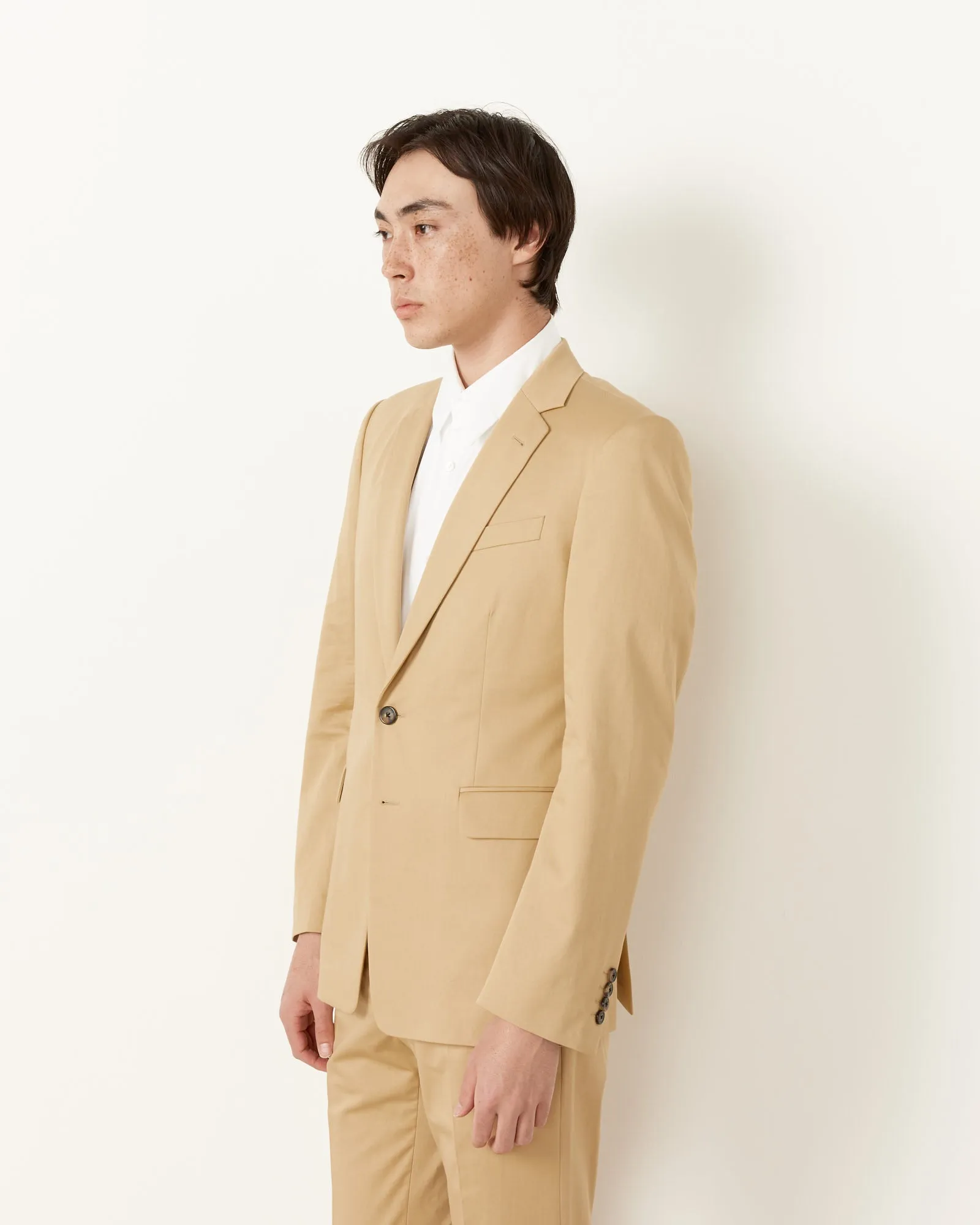 Slim Fit Suit in Beige