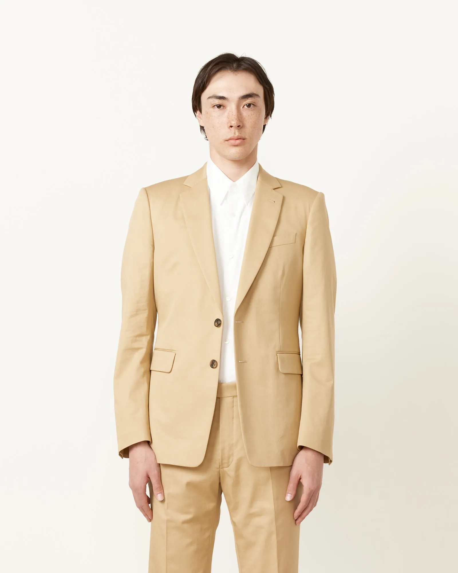 Slim Fit Suit in Beige