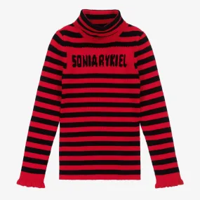 Sonia Rykiel Mini Me Striped Turtle Neck Sweater