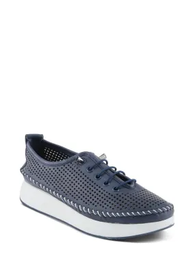 Spring Step Eastwood Sneaker in Navy