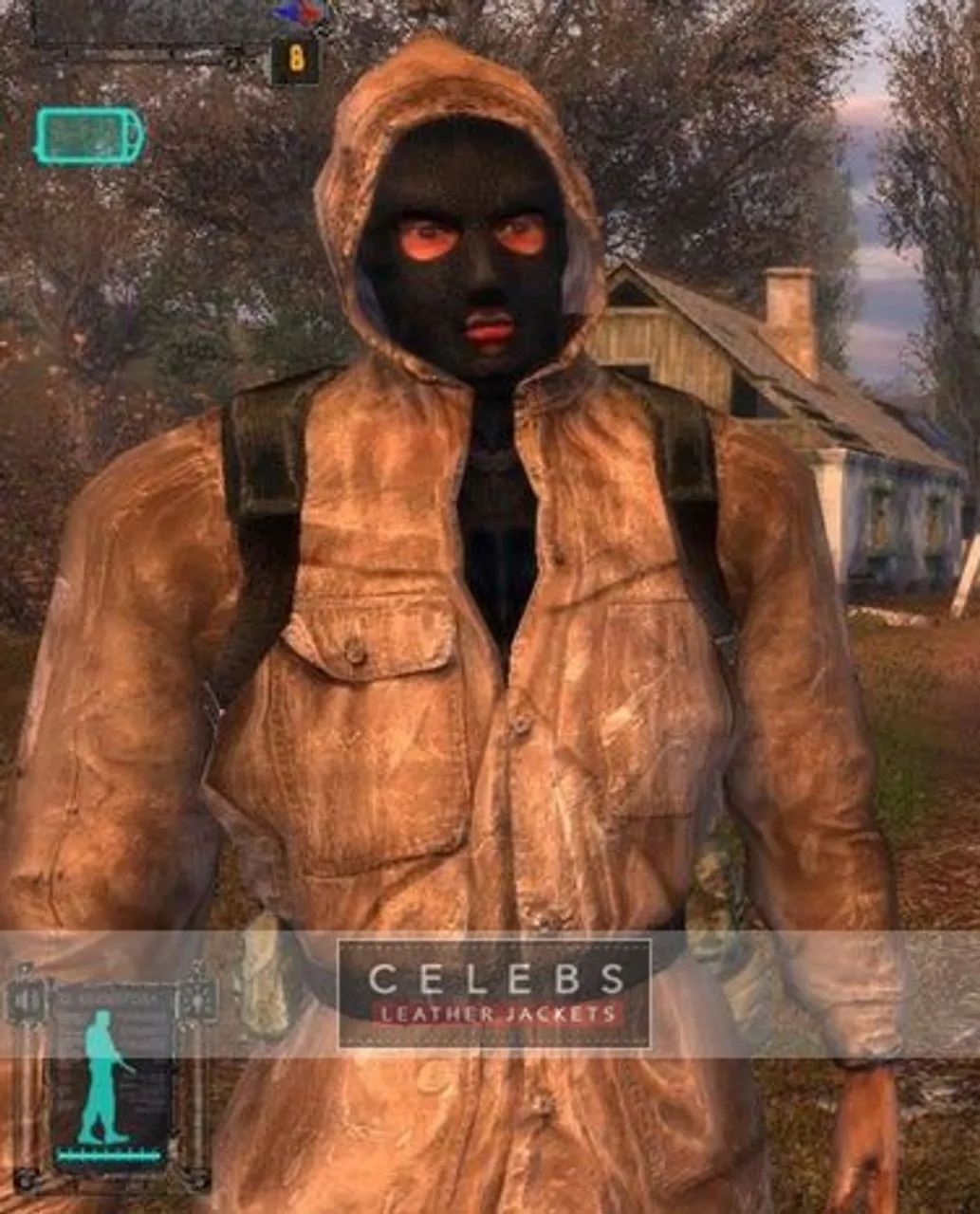 Stalker Game Call of Pripyat Awl Brown Jacket