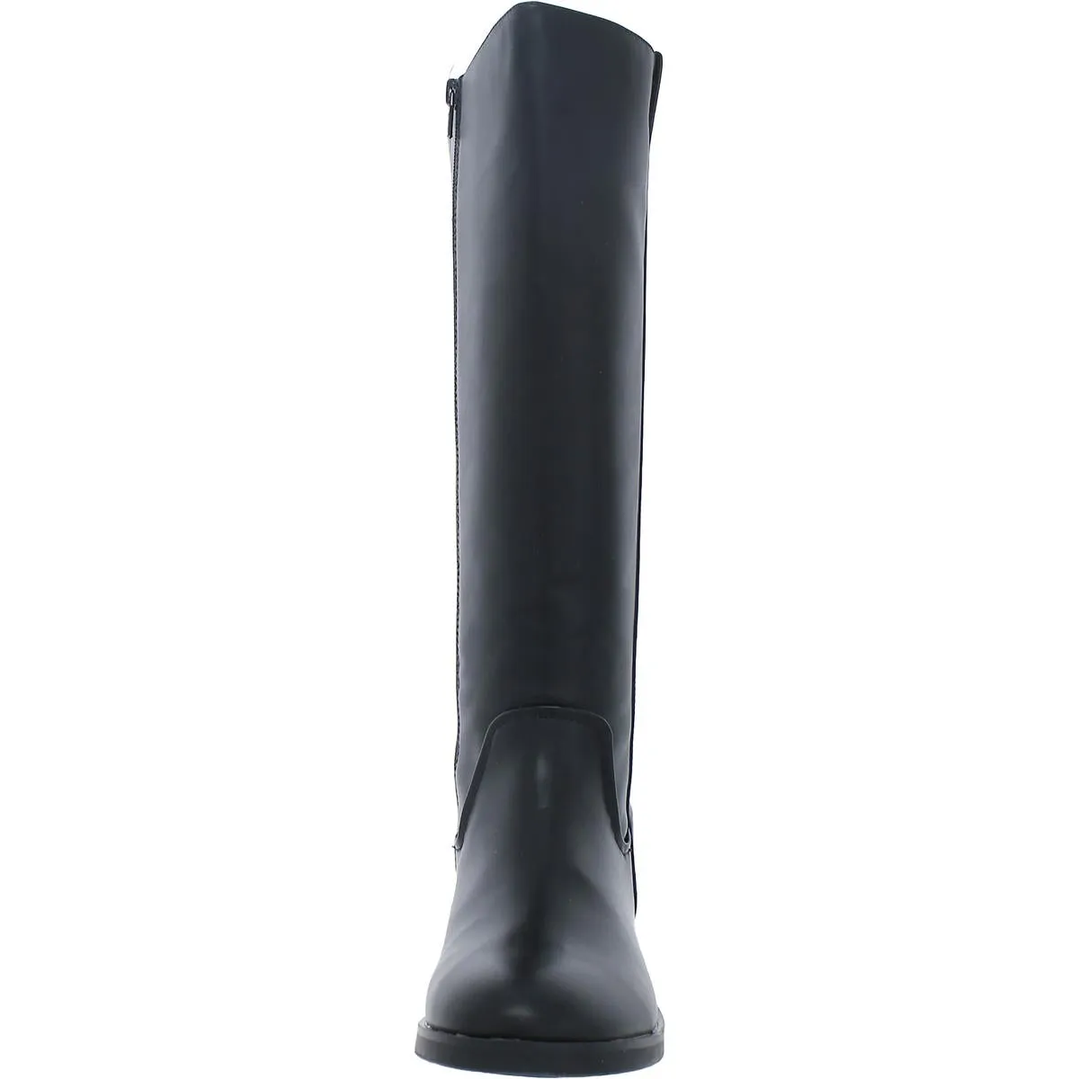 Style & Co. Womens Josephine Faux Leather Riding Knee-High Boots