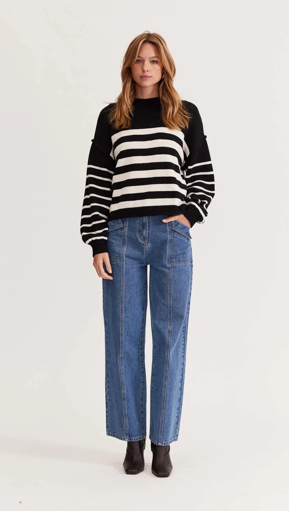 The Onyx Stripe Jumper