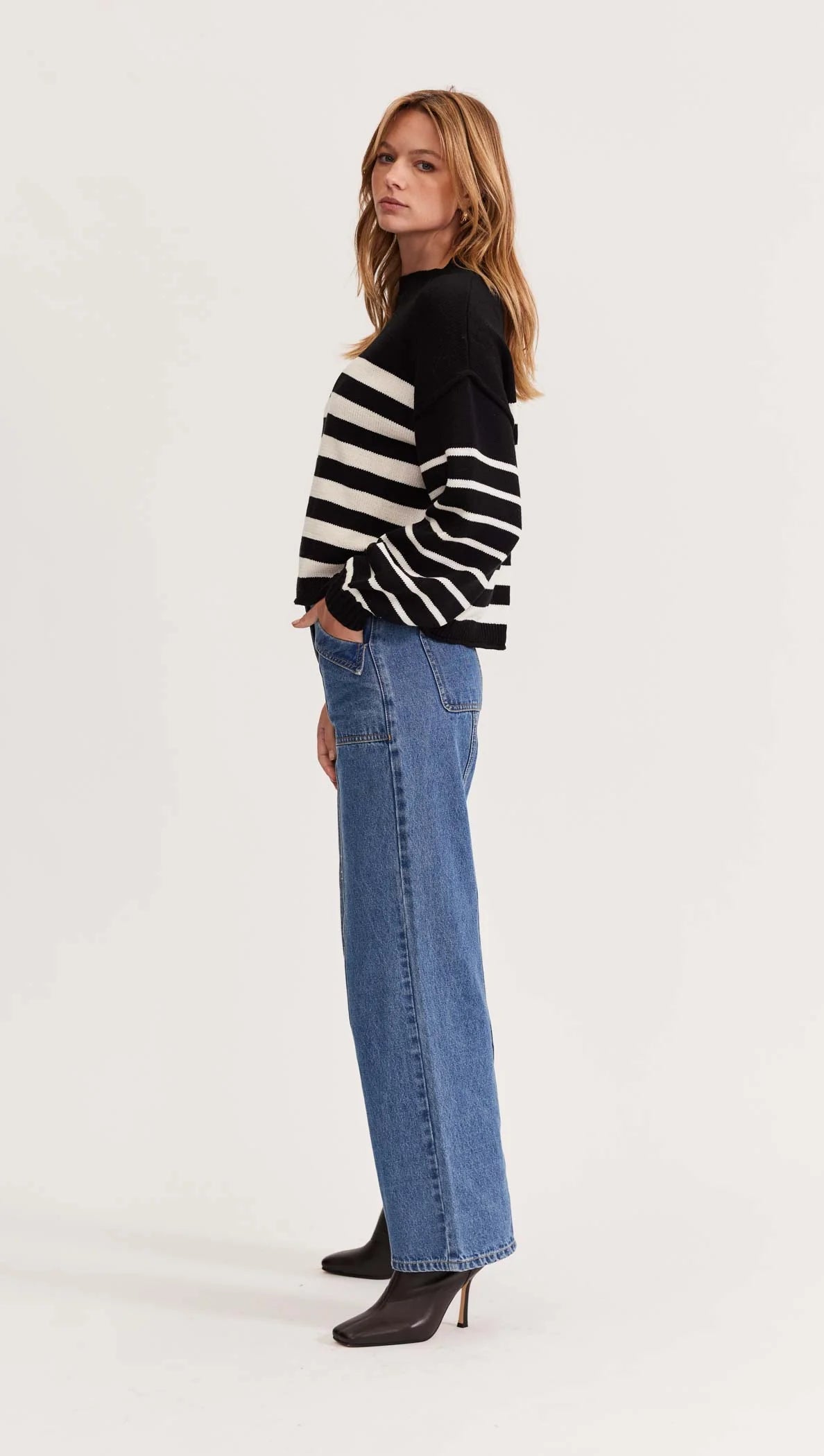 The Onyx Stripe Jumper