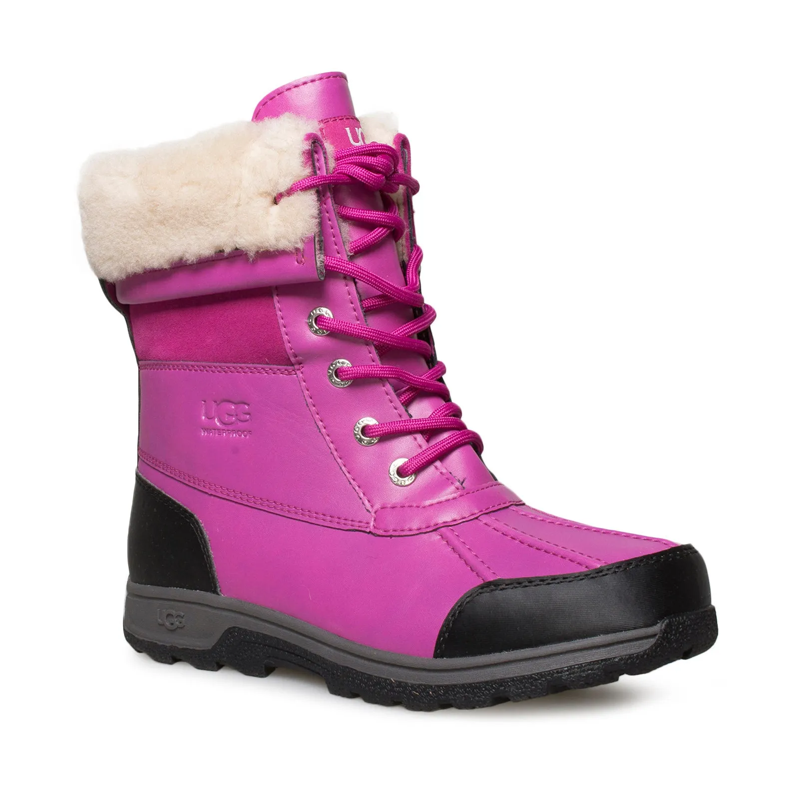 UGG Butte II CWR Fuchsia Boots - Youth