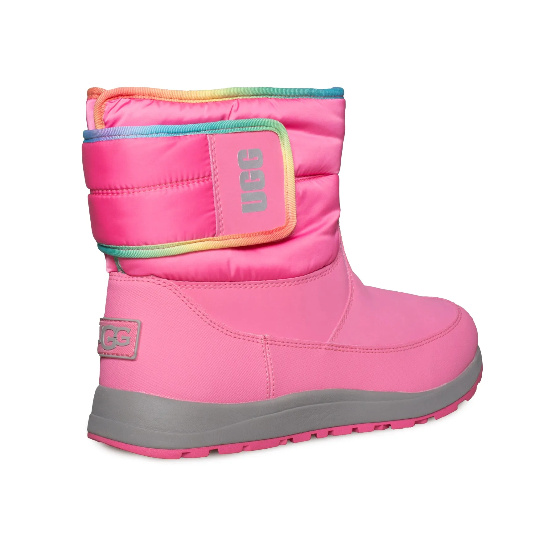 UGG Toty Weather Pink Rose Rainbow Boots - Women's