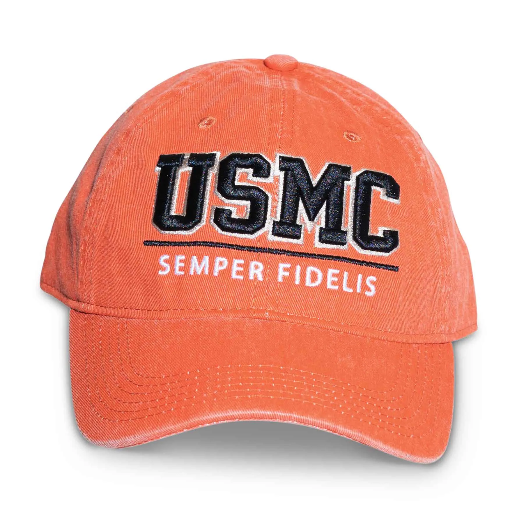 USMC Semper Fidelis Hat- Orange