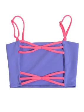 Whitney Deal Dancewear - Strappy Crop - Lilac: 7/8