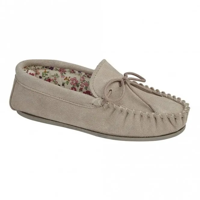 Womens Lily Moccasin Slippers