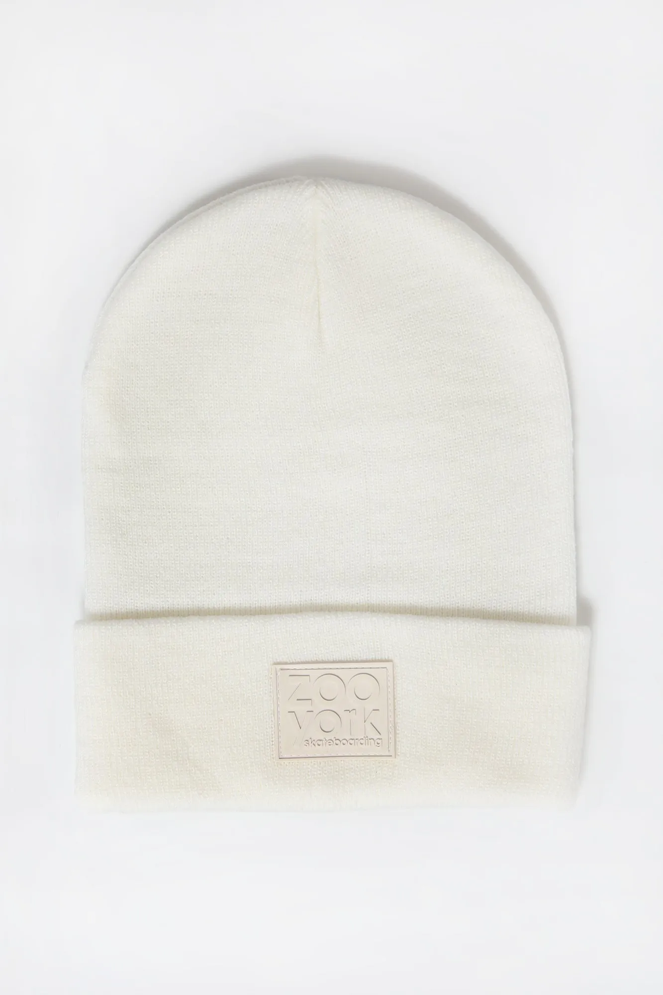 Zoo York Unisex Patch Logo Long Beanie